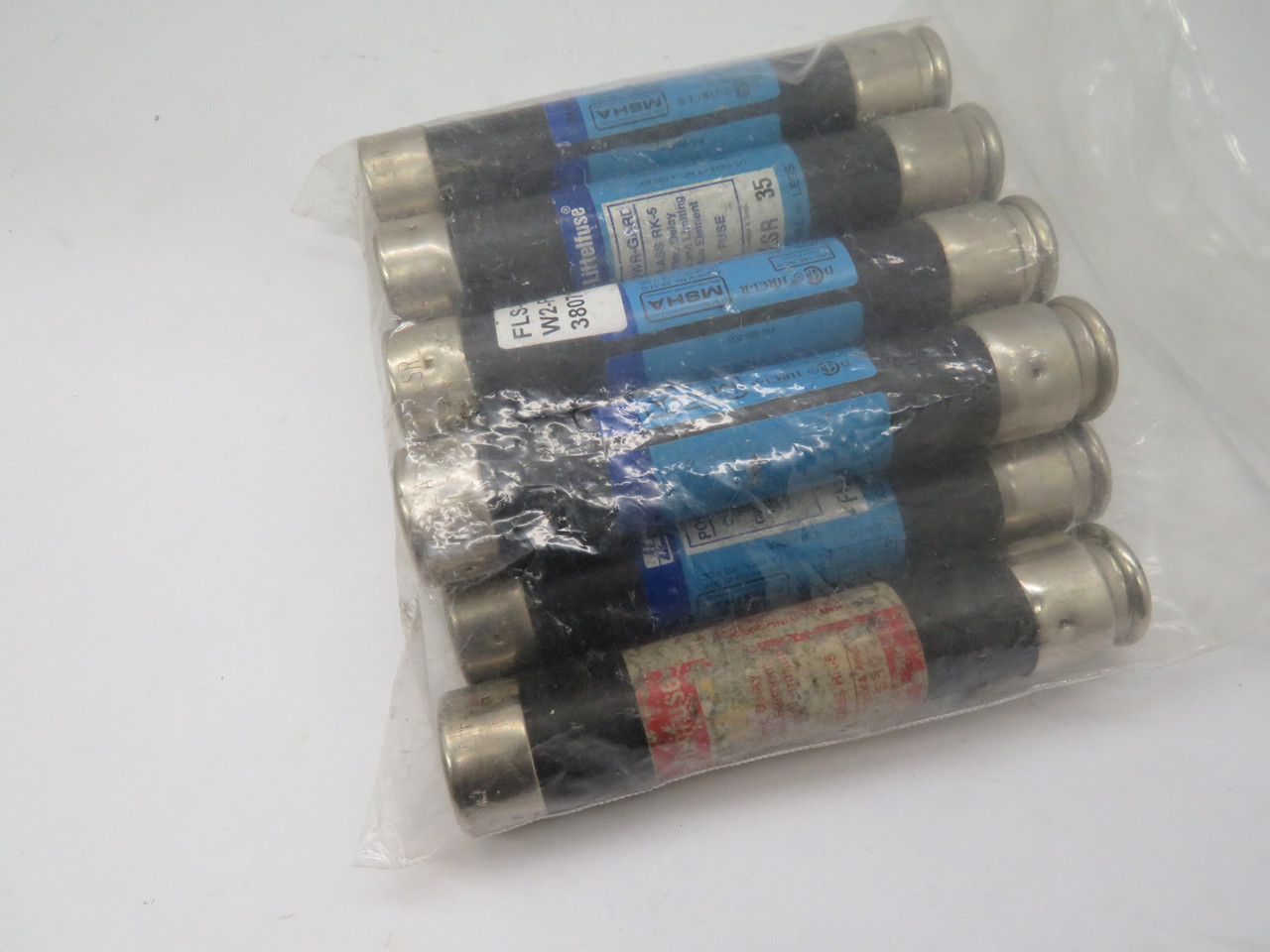Littelfuse FLSR-35 Current Limiting Time Delay Fuse 35A 600V Lot of 10 USED