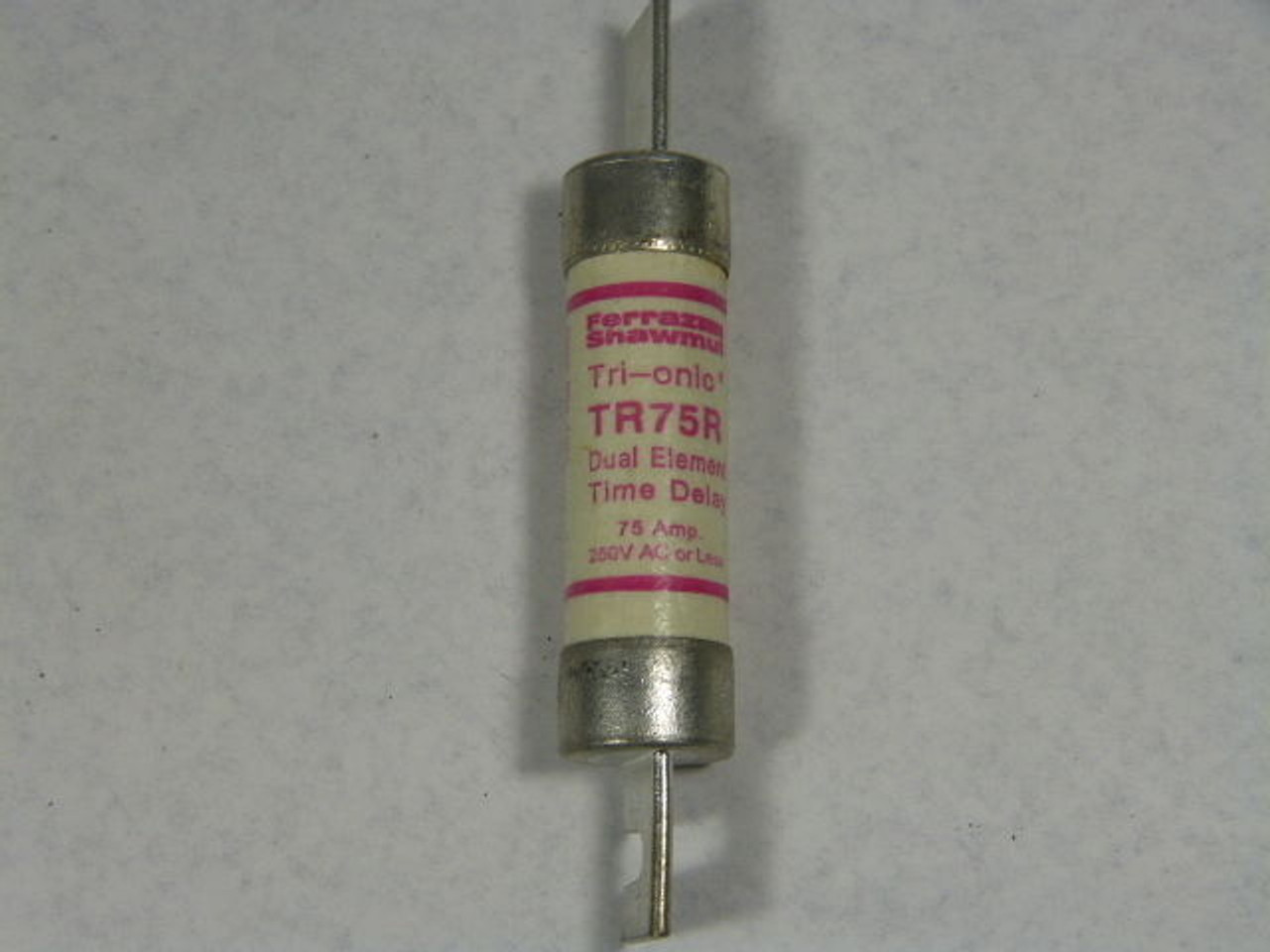 Ferraz Shawmut Tri-onic TR75R Time Delay Dual Element Fuse 75A 250V USED