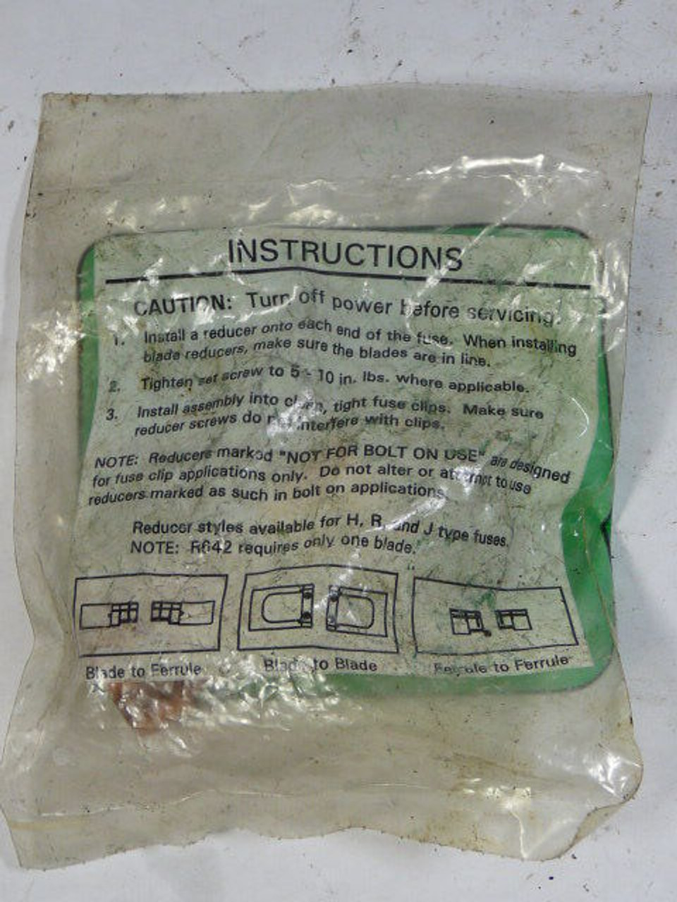 Littelfuse LRU-663 Fuse Reducer 30/60A 600V ! NWB !