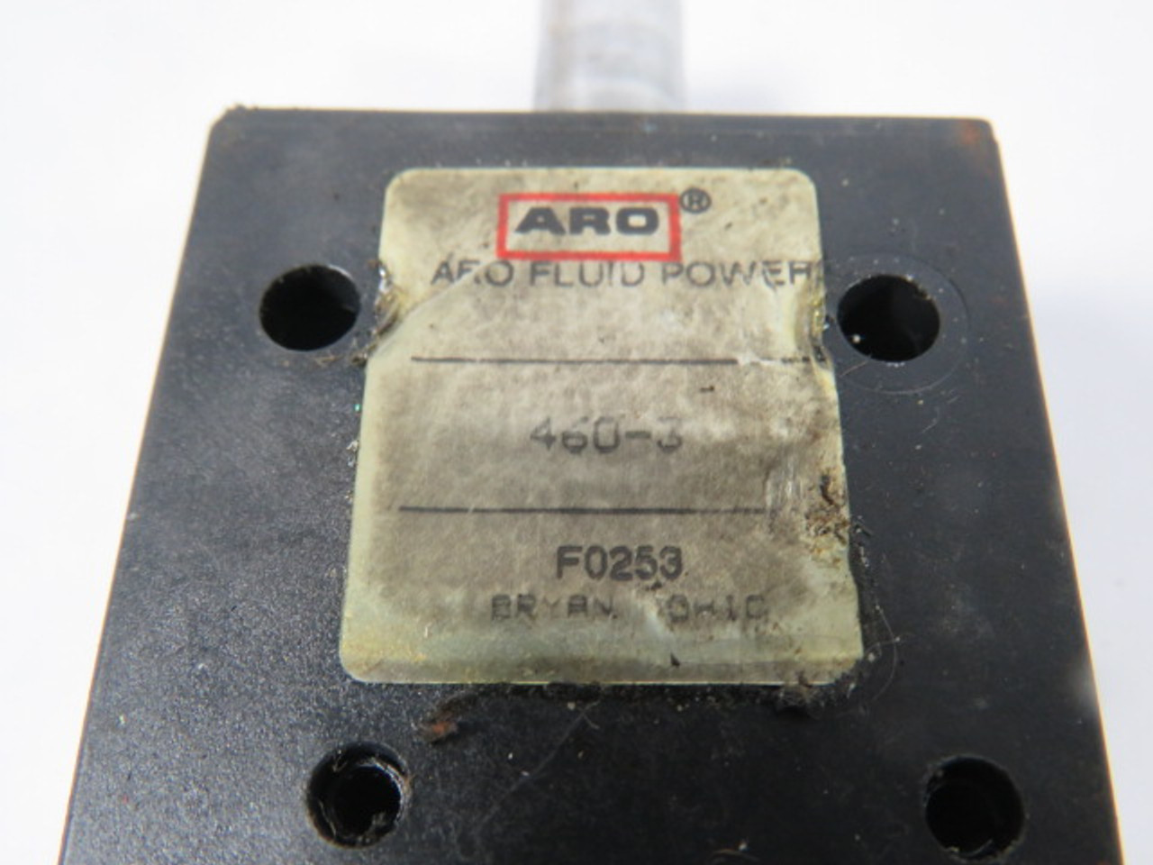Aro 460-3 Fluid Power Circuitry Valve USED