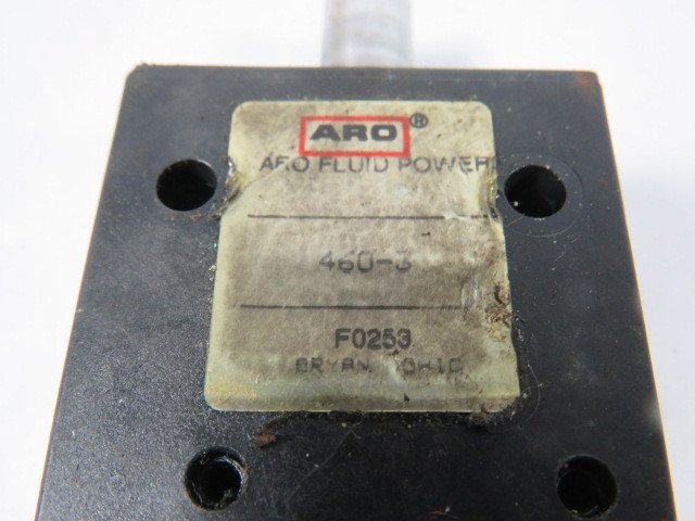 Aro 460-3 Fluid Power Circuitry Valve USED