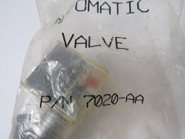 Automatic Valve 7020-AA Connector ! NWB !