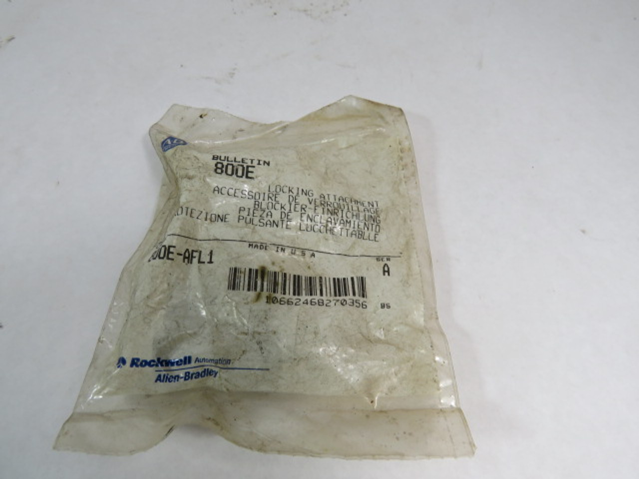 Allen-Bradley 800E-AFL1 Non-Illuminate Flush Locking Attachment ! NWB !