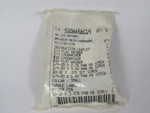Allen-Bradley 5108A58G19 J/K Rotary Breaker Mech Hardware ! NWB !