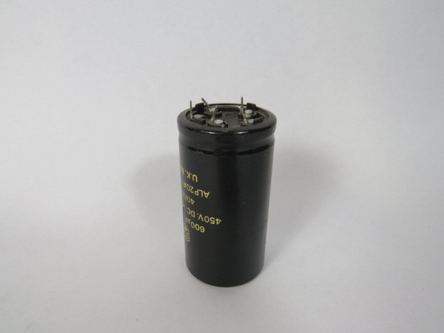BHC Aerovox ALP20A-1037DE Snap In Capacitor 600uf 450VDC 20% USED