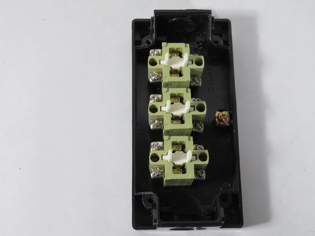 Generic Push Button Station Momentary FORWARD STOP REVERSE SHELF WEAR NOP