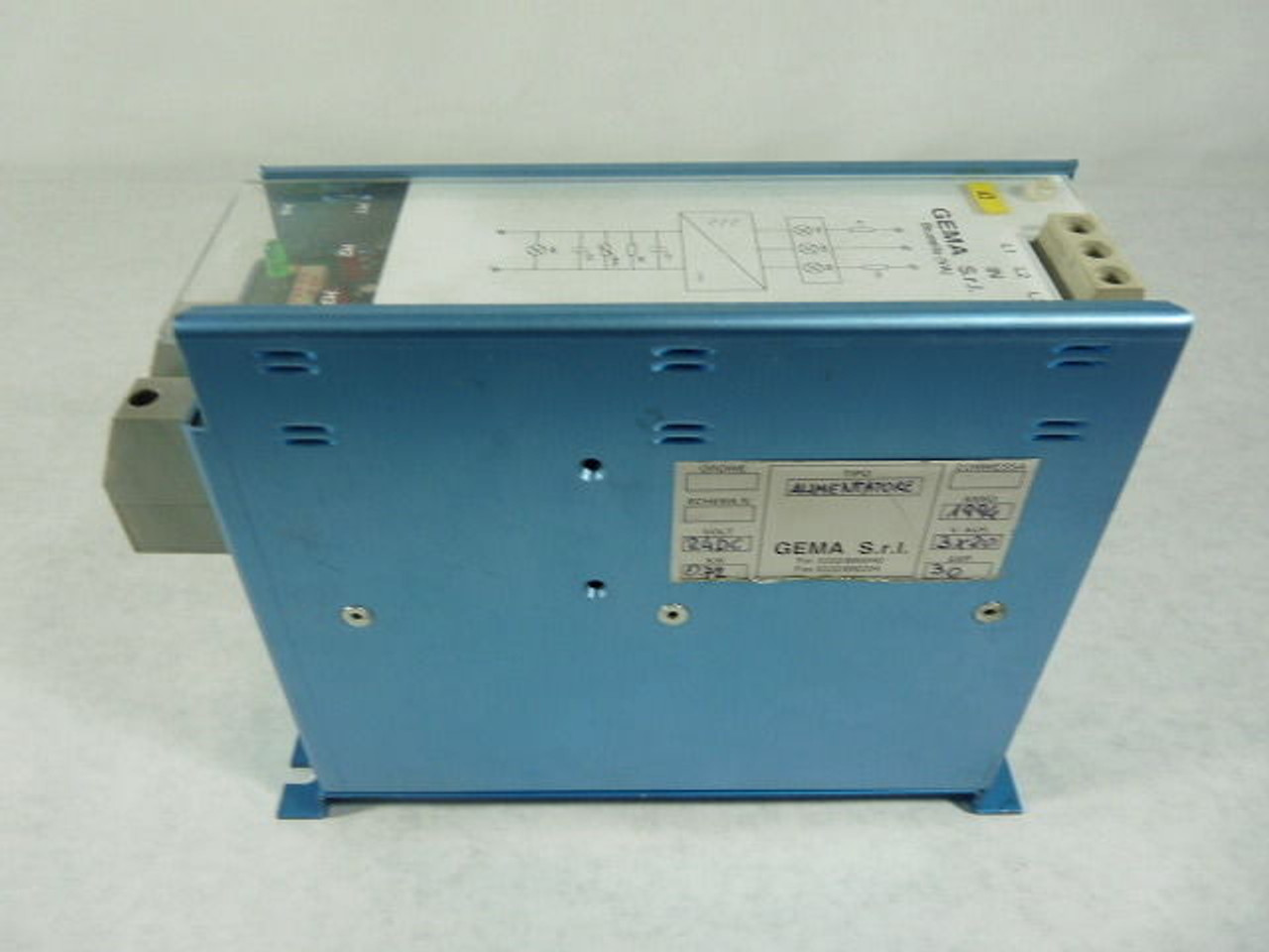 GEMA S.R.L ALIMENTATORE Power Pack Module 0.72kW 24VDC 3X20 USED