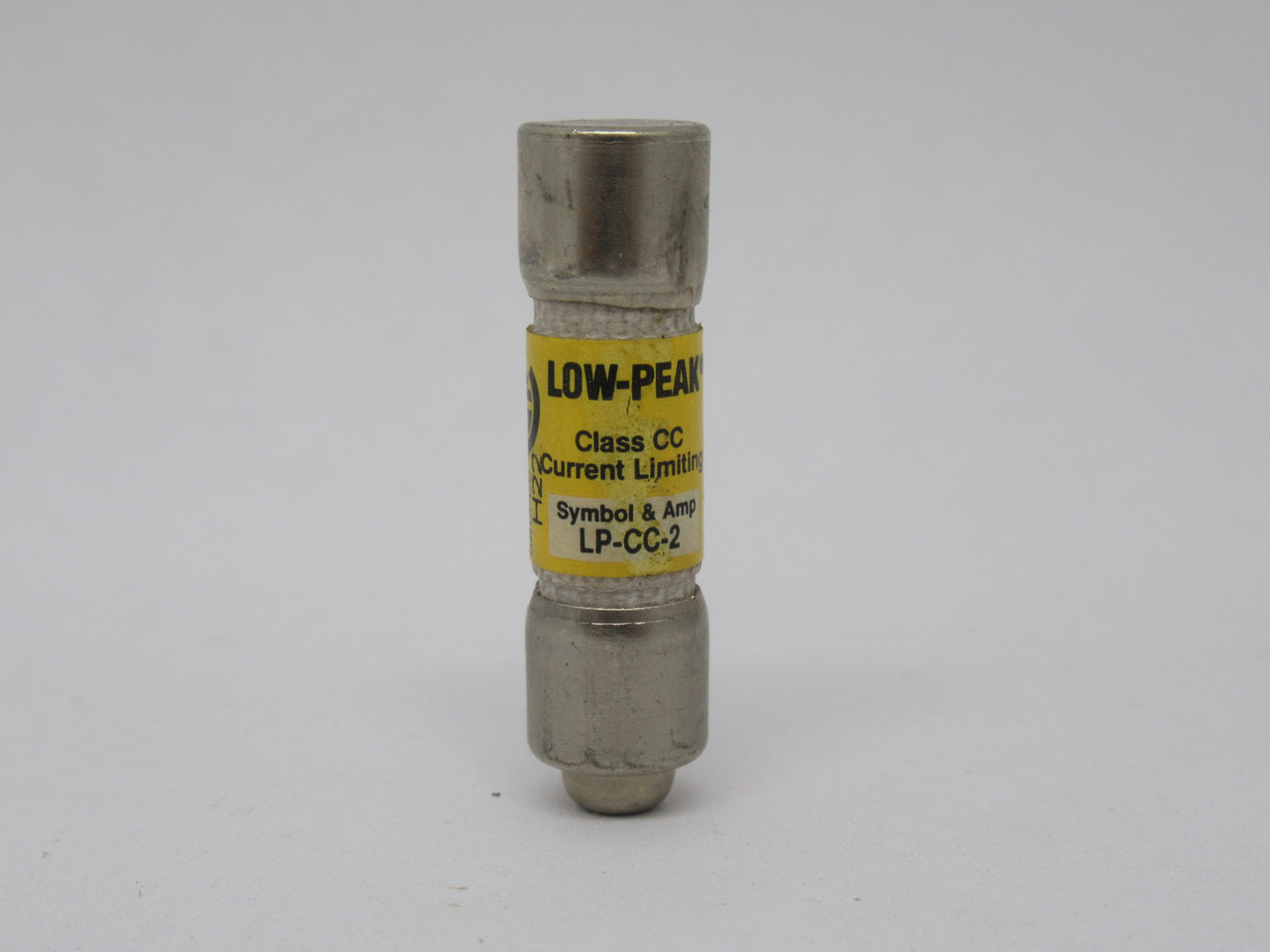 Bussmann LP-CC-2 Low-Peak Time Delay Current Limiting Fuse 2A 600VAC USED