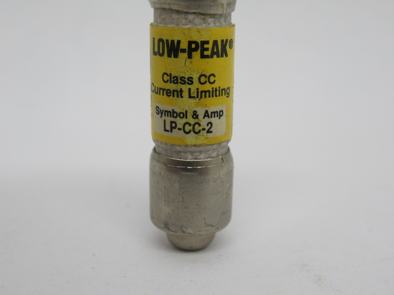 Bussmann LP-CC-2 Low-Peak Time Delay Current Limiting Fuse 2A 600VAC USED