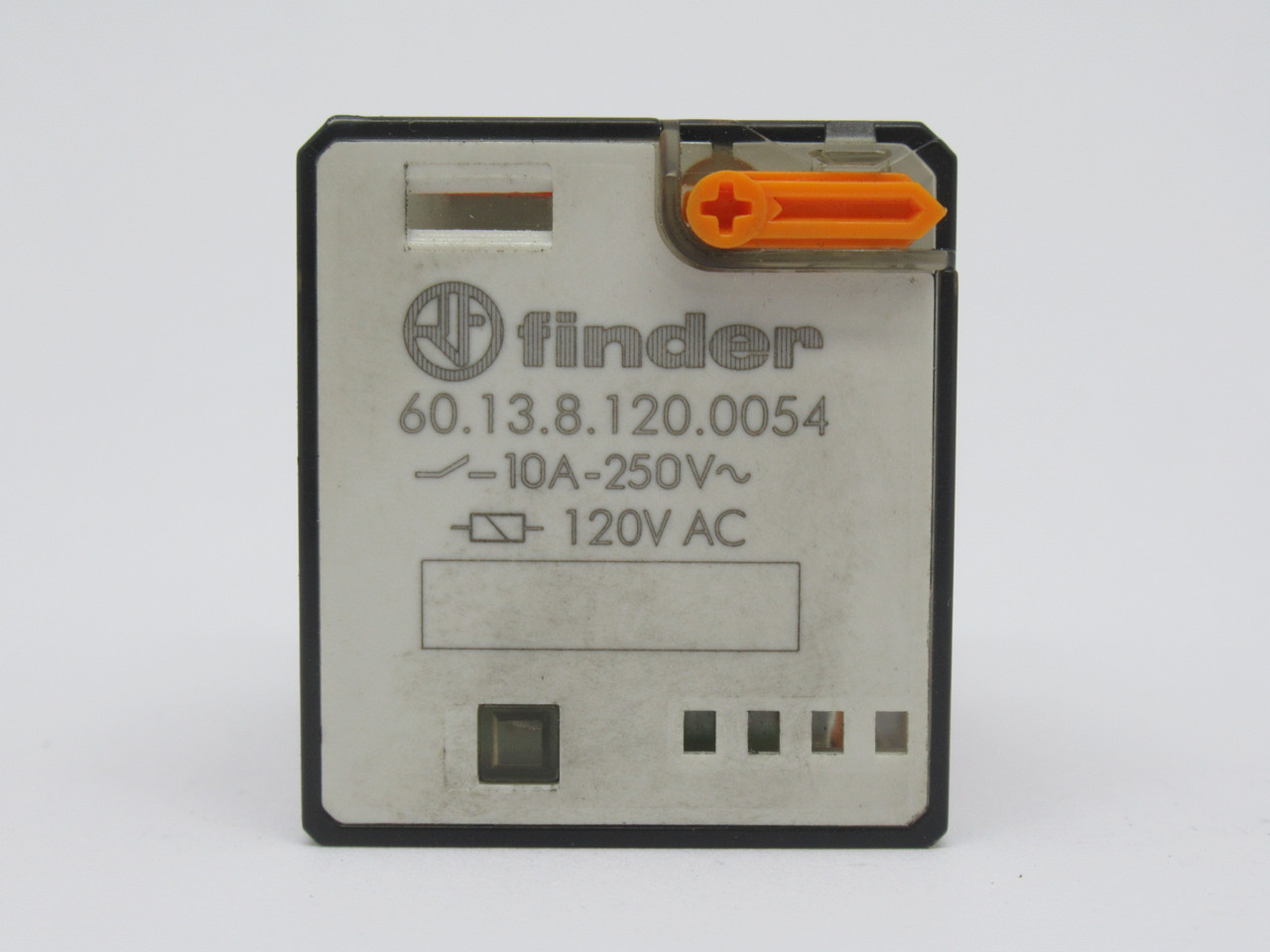 Finder 60.13.8.120.0054 General Purpose Plug-In Relay 120VAC 50/60Hz 10A USED