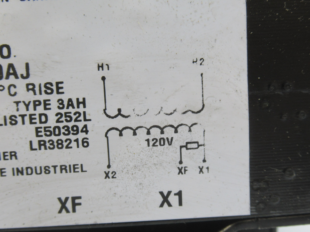 Hammond PH500AJ Industrial Control Transformer 500VA Pri 600V Sec 120V 60Hz USED