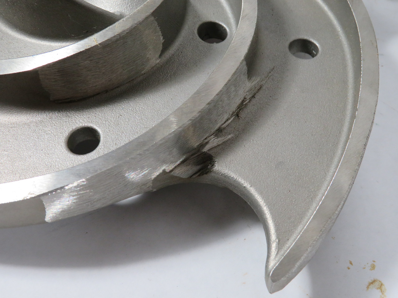 Goulds 100-539-1203 68643 5-Vane Impeller CF8M 2x3-13 SHELF WEAR NOP