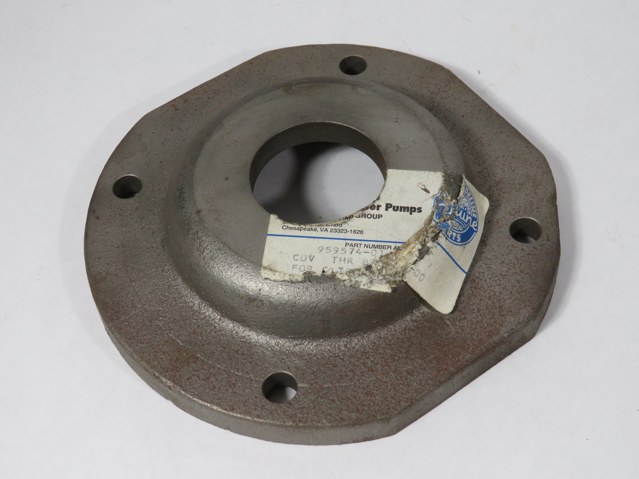 Ingersoll-Dresser 959574-01 Thrust Bearing Cover 1.85" ID 4-Bolt SHELF WEAR NOP