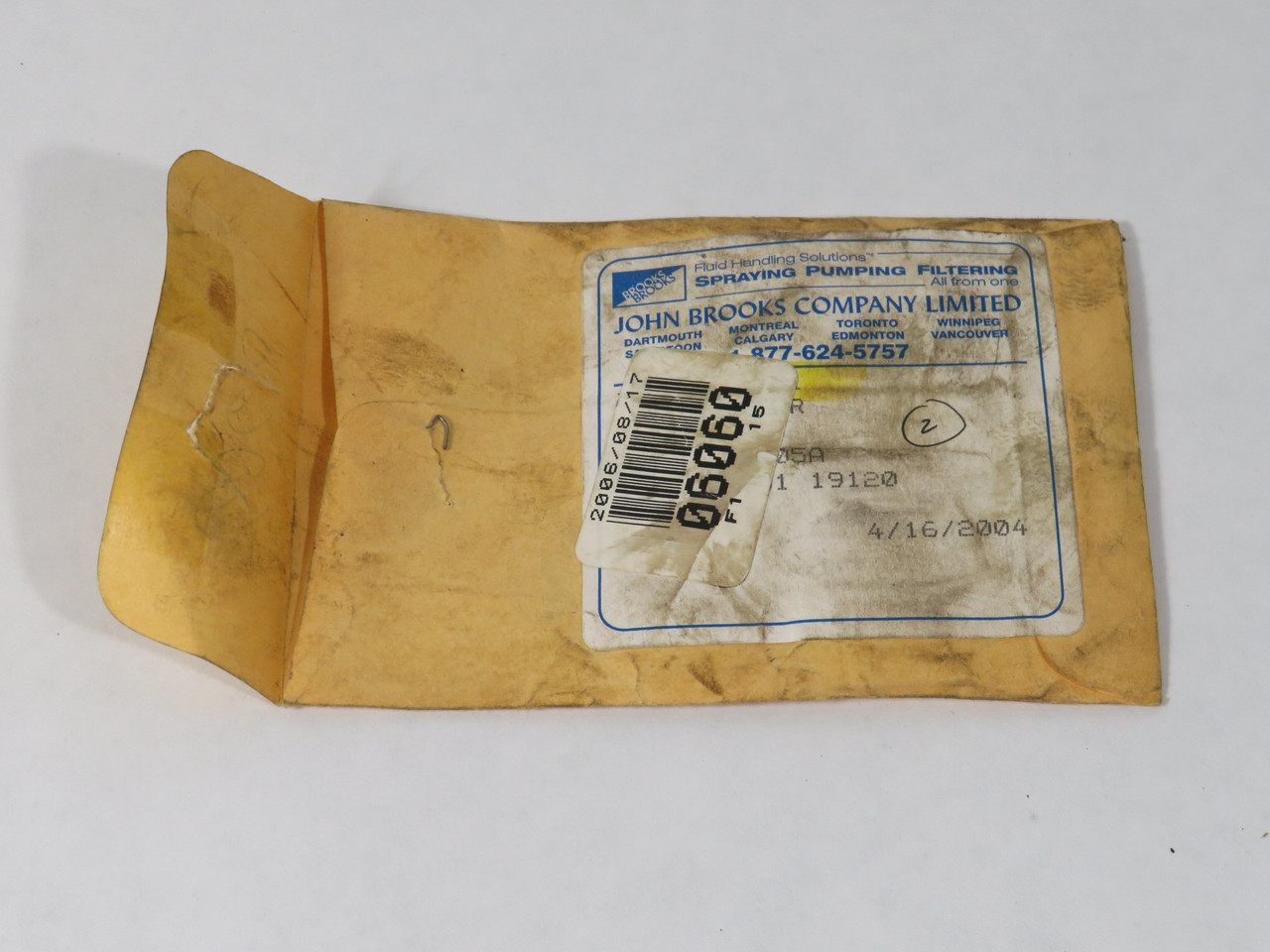 Gorman-Rupp 2351-19120 Neoprene Oil Slinger Ring PACKAGING DAMAGE NEW