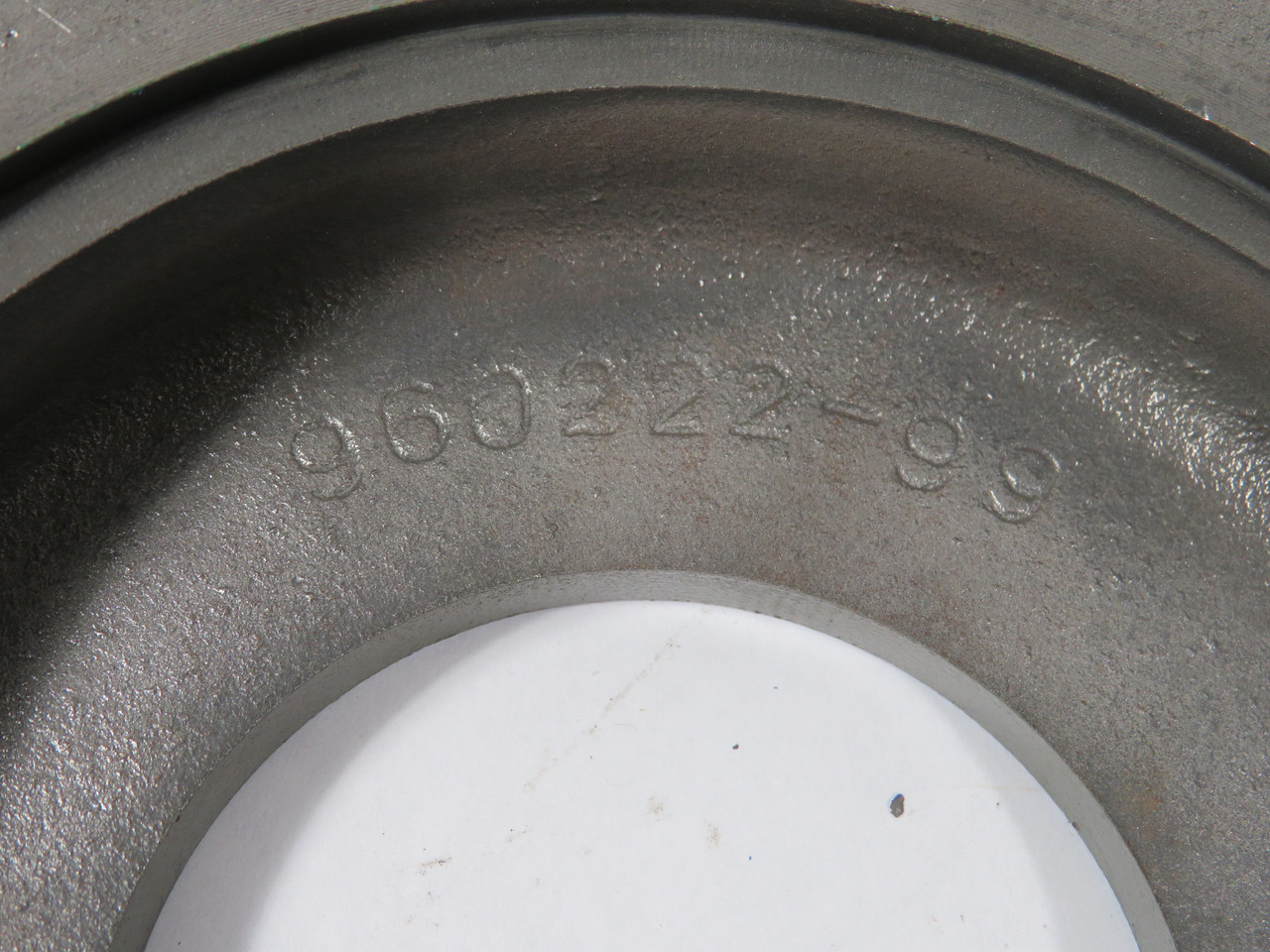 Worthington 960222-01 Blue Pump Thrust Bearing Cover D1011 FRM5 SHELF WEAR NOP