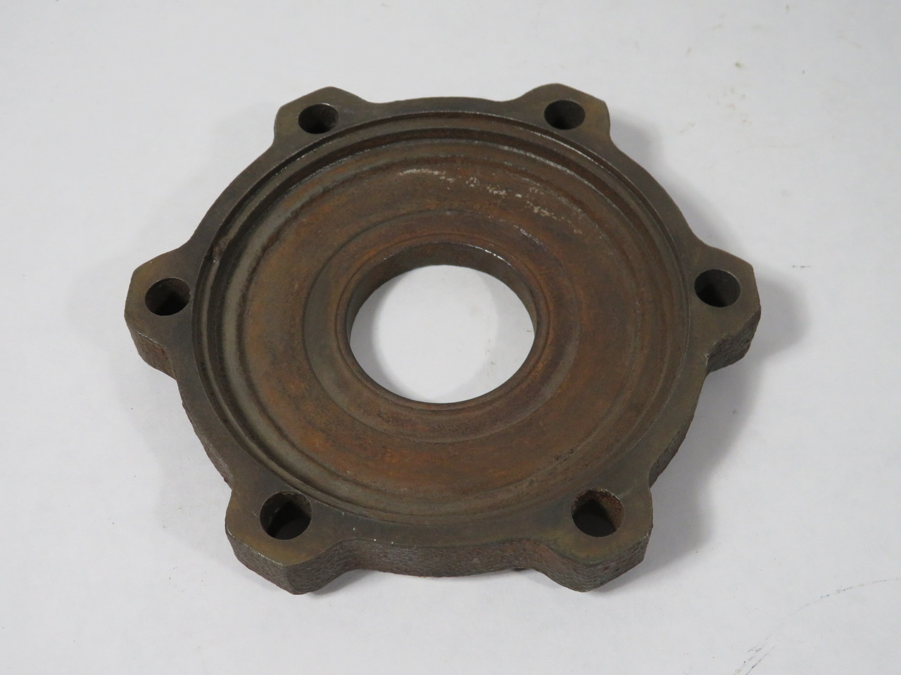 Gorman-Rupp 4998-10010 Cast Iron Bearing Cap 6-Bolt 1-3/4" Bore USED