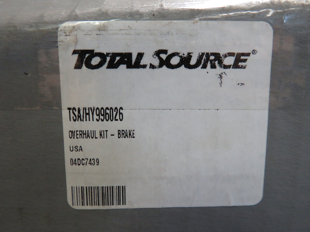 Hyster 996026 Brake Overhaul Kit MISSING HARDWARE NEW