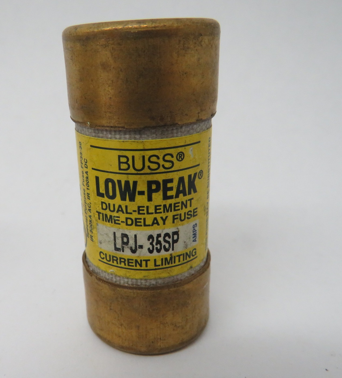 Bussmann LPJ-35SP Low Peak Time Delay Fuse 35A 600V Lot of 10 USED