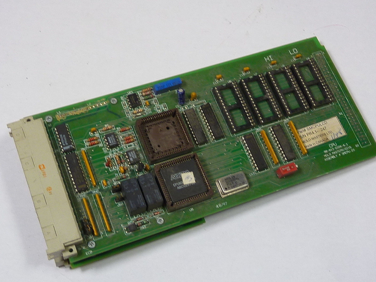 Mold Master SMCPULCD Temperature Control CPU Card USED