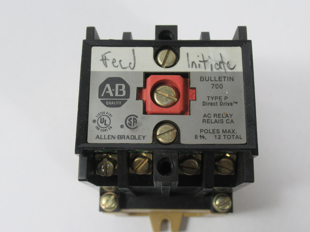 Allen-Bradley 700-P400A1 Series B Contactor Relay 110/115-120V 50/60Hz 4NO USED