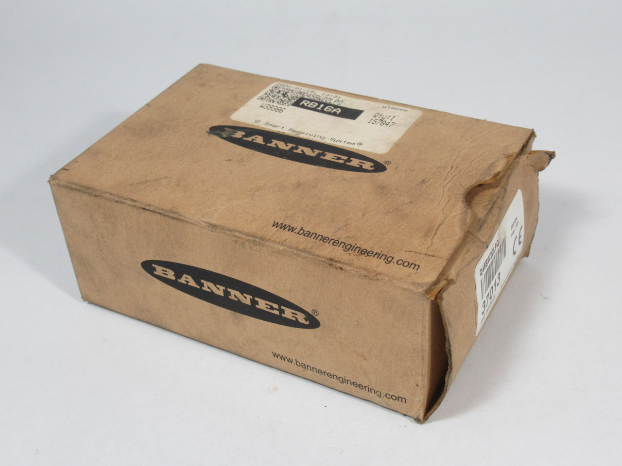 Banner 37013 Q45BW22LPQ Rugged Rectangle Sensor 0.15-6m 90-250VAC SHELF WEAR NEW