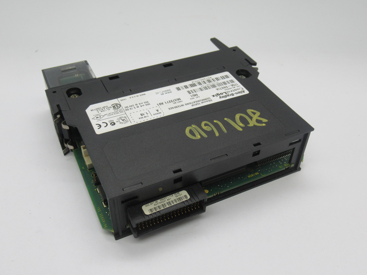 Allen-Bradley 1756-ENET Series A Ethernet TCP/IP Interface NO DOOR USED