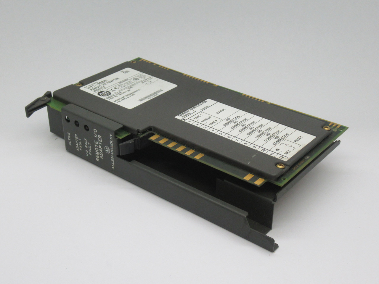 Allen-Bradley 1771-ASB Series E Remote I/O Adapter Module 1A@5VDC USED