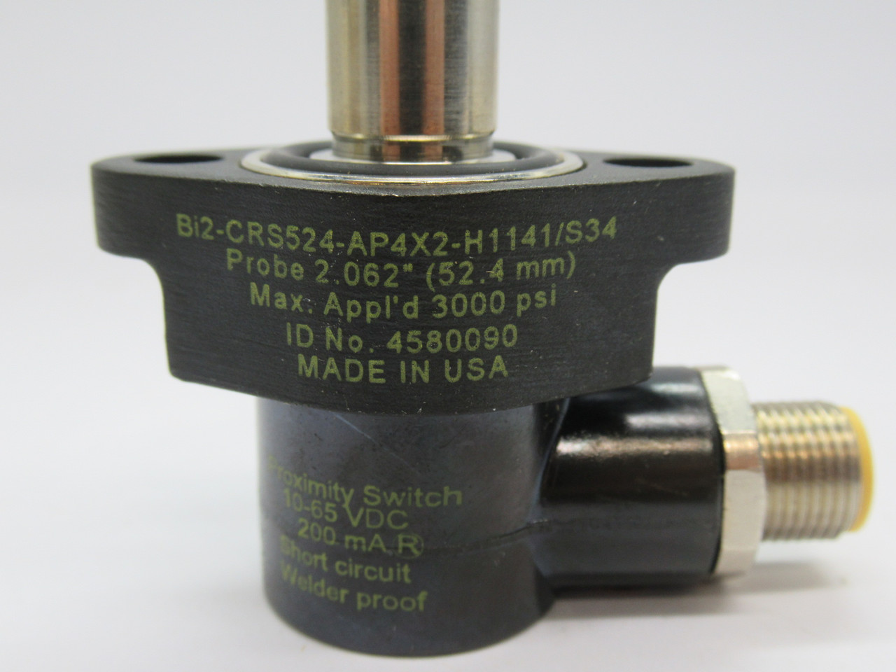Turck BI2-CRS524-AP4X2-H1141/S34 Inductive Sensor 10-65VDC 200mA 3000 psi NEW
