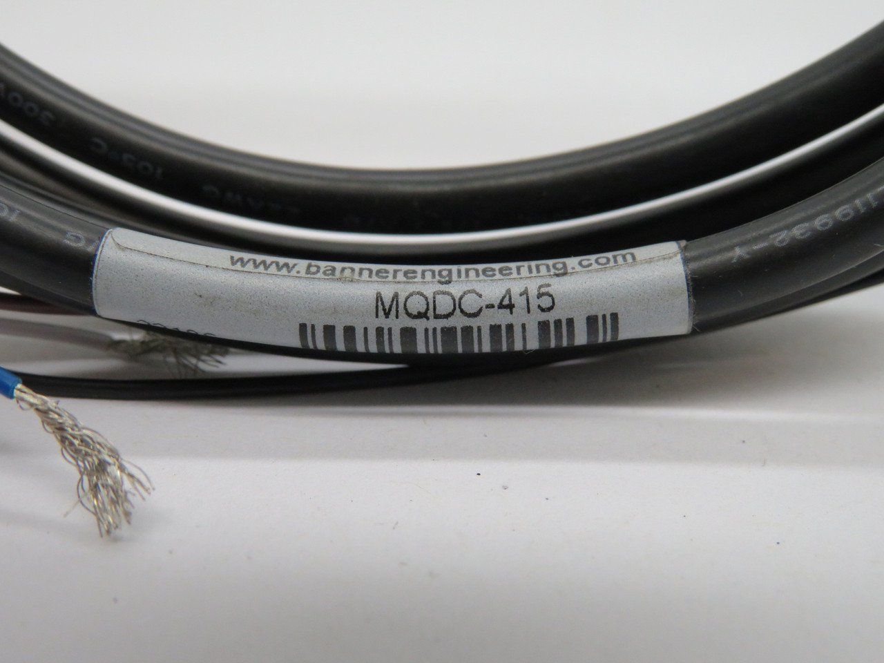 Banner MQDC-415 Single-Ended Female Cordset 4-Pin M12 79" L USED