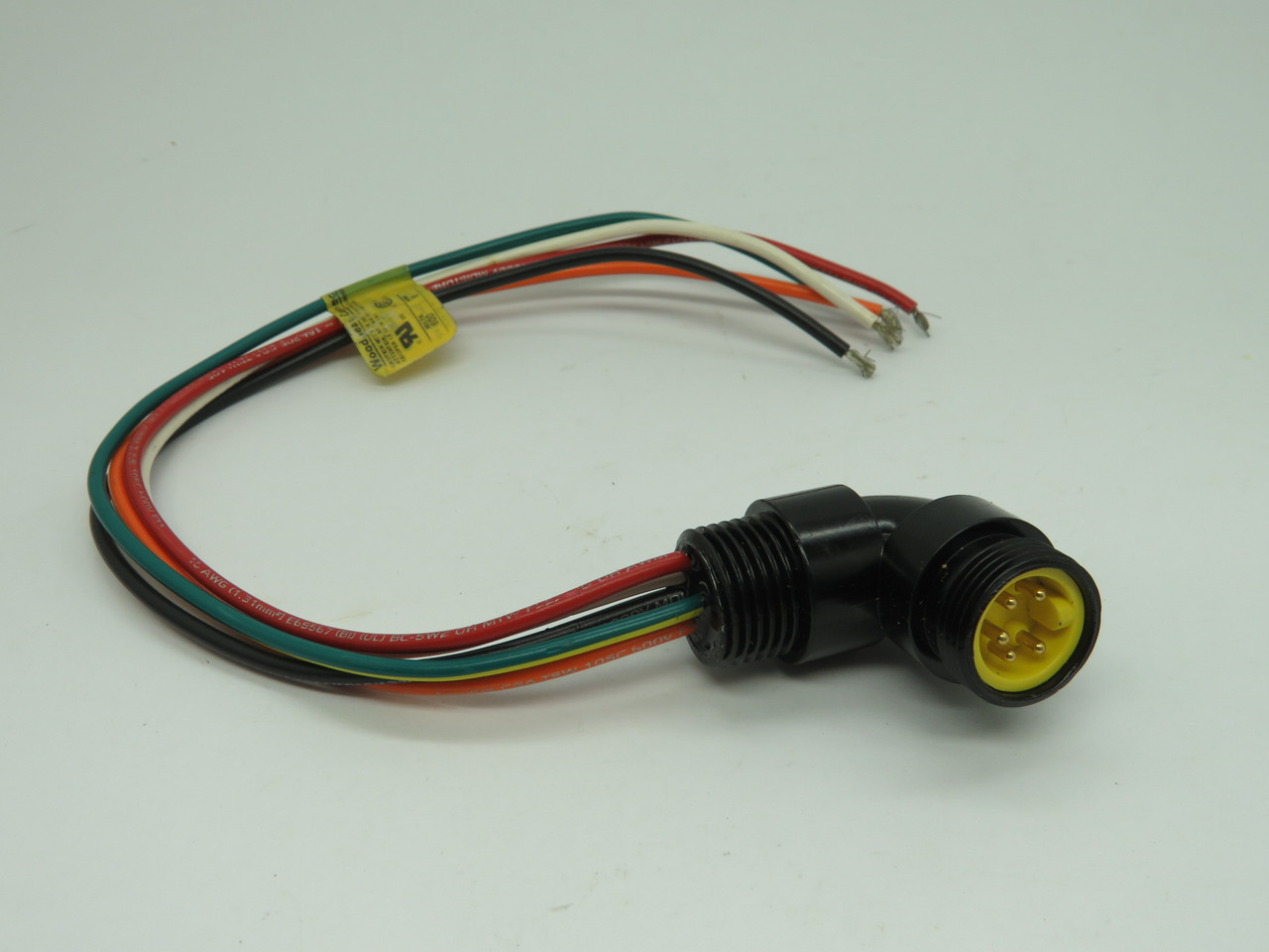 Woodhead 1R5007A20A120 Mini-Change Connector 5-Pole 1' Length SHELF WEAR NOP