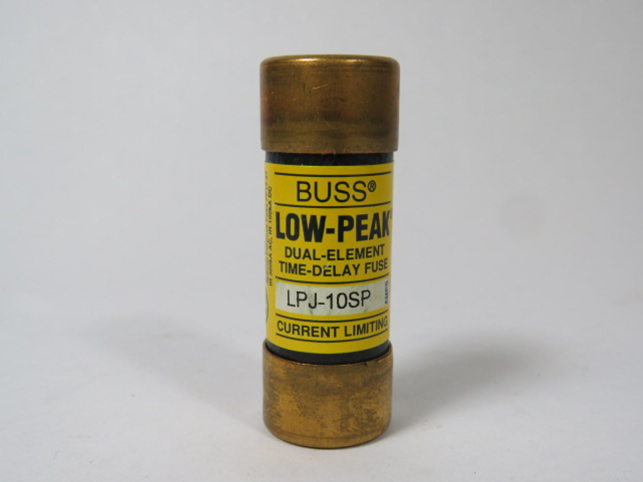 Bussmann LPJ-10SP Low Peak Time Delay Fuse 10A 600V USED