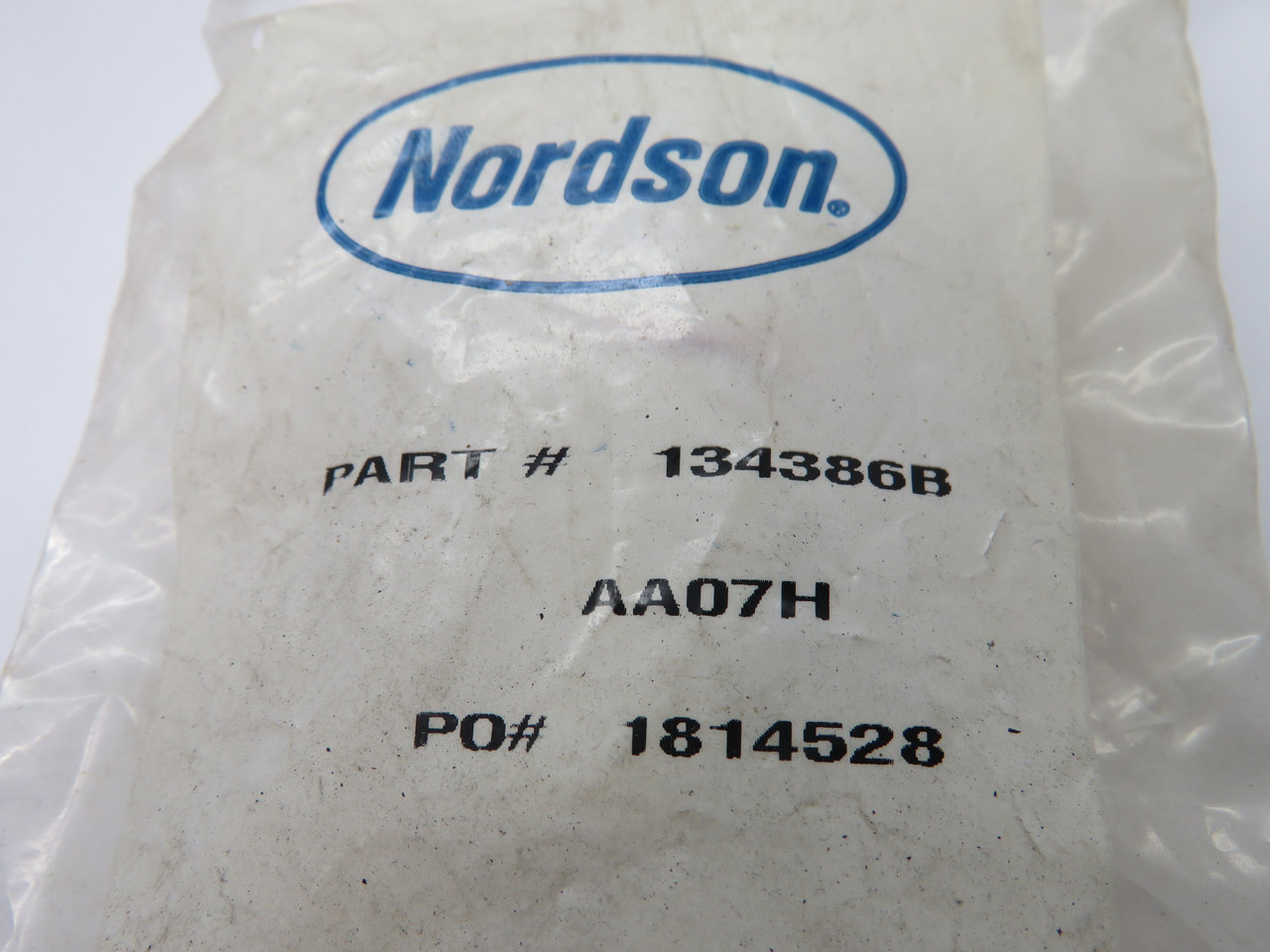Nordson 134386B Hose Adapter with O-Ring for Powder Spray Gun NWB