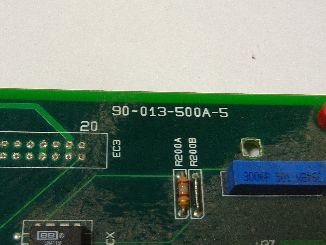 Mold Master 90-013-500A-5 Temperature Control PC Board USED
