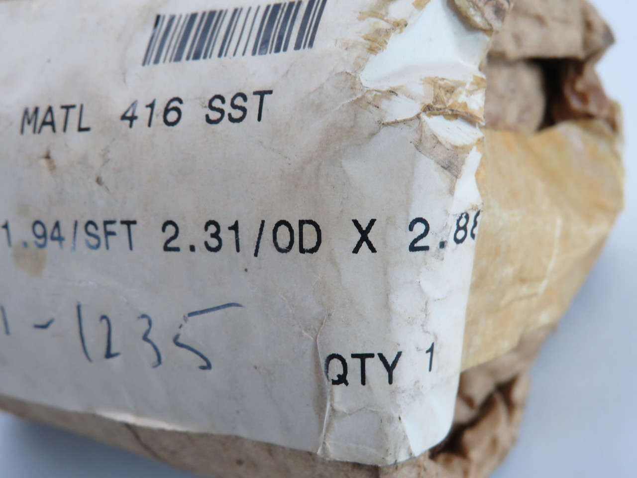 Flowserve 750021CB Pump Component 2.31" x 2.88" 416SST SHELF WEAR NEW