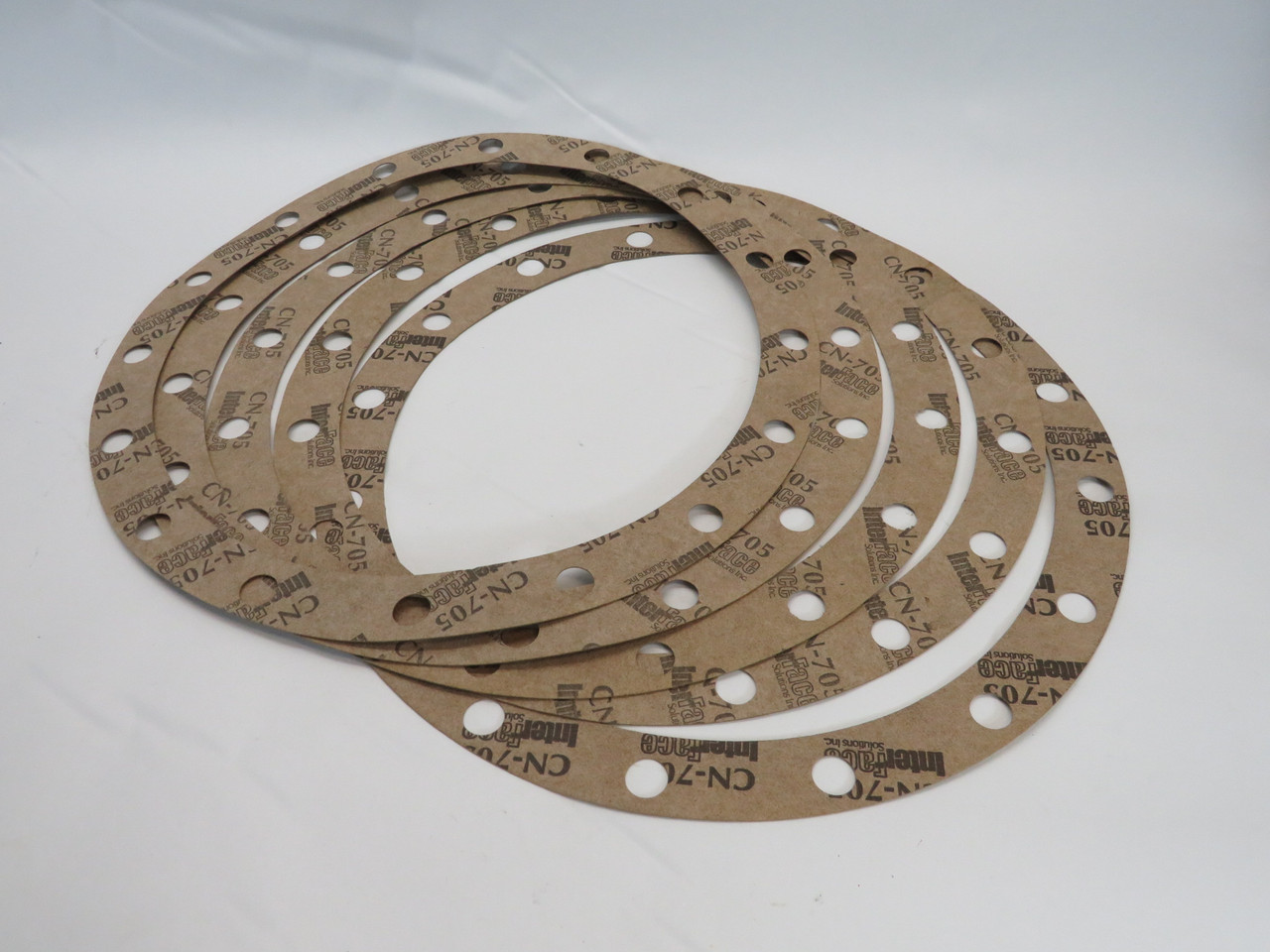 Interface Solutions CN-705 Cellulose Gasket 11" ID Lot of 5 NOP