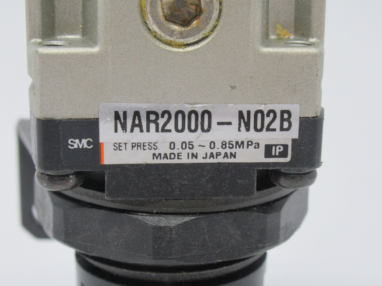 SMC NAR2000-N02B Pneumatic Regulator 1/4" NPT 0.05-0.85MPa 150psig USED