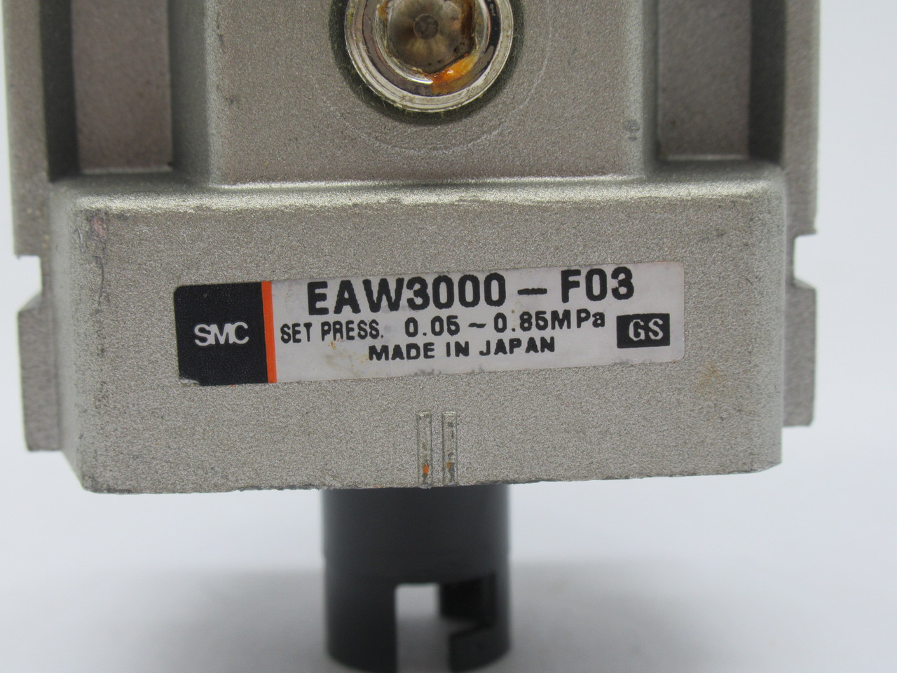 SMC EAW3000-F03 Pneumatic Regulator 3/8" NPT 0.05-0.85MPa 10bar NO BOWL USED