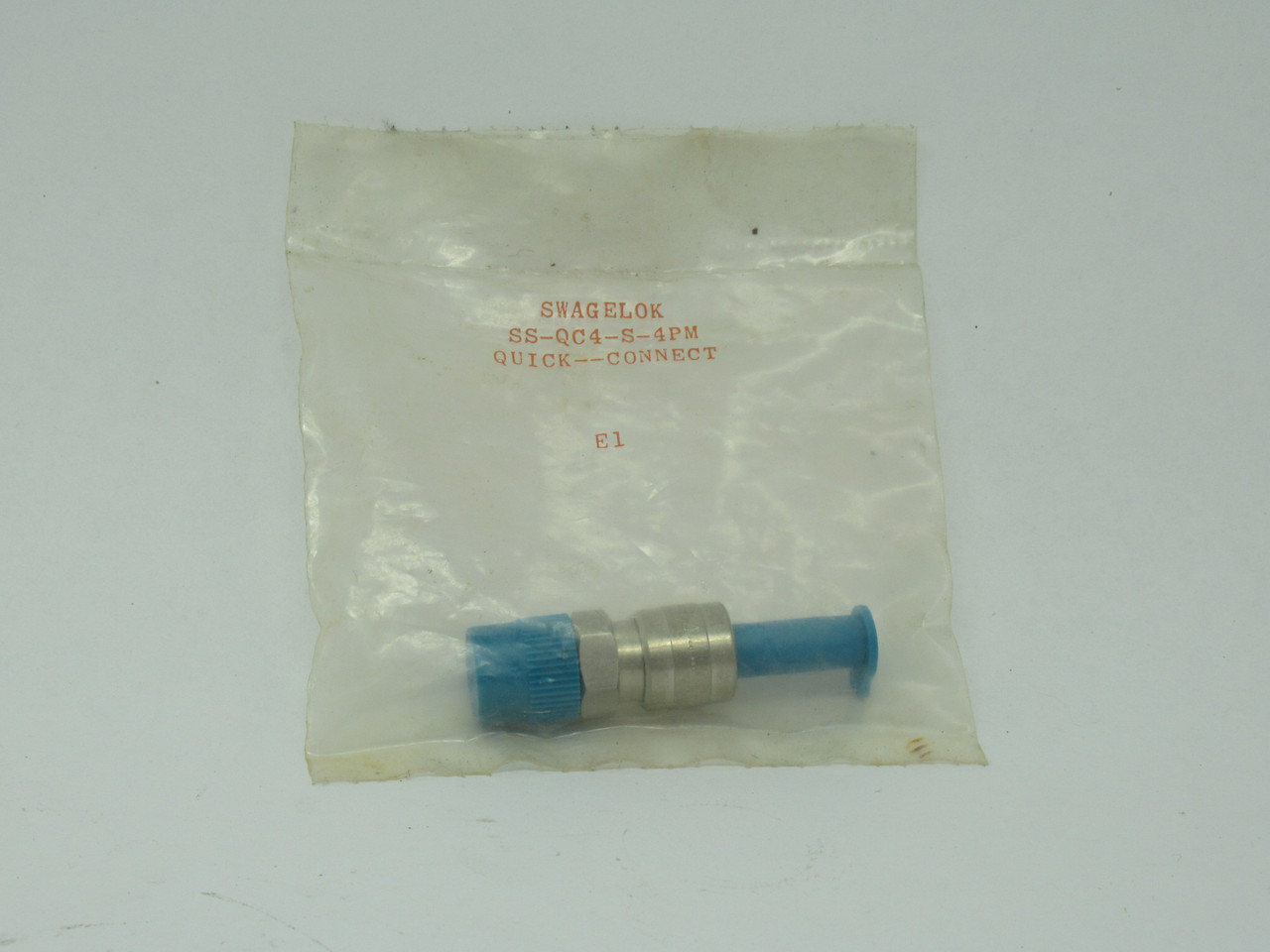 Swagelok SS-QC4-S-4PM Quick Connect Stem w/o Valve 0.3CV 1/4" Male NPT NWB