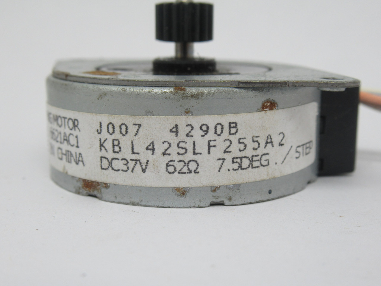 OKI KBL42SLF255A2 Stepping Motor 37VDC 62Ohms 7.5Deg RUST USED