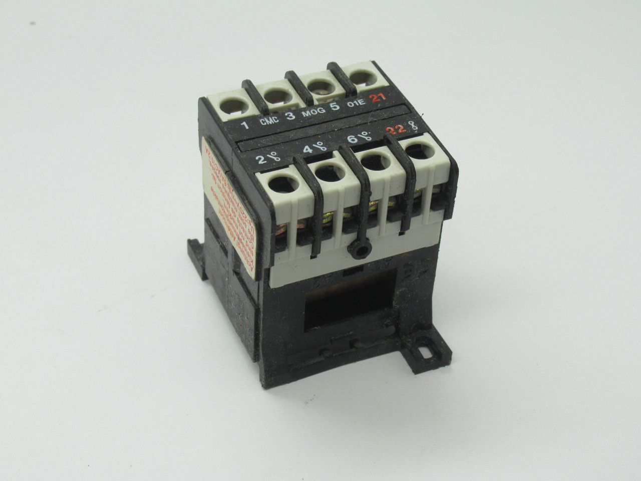CMC M0G01E Contactor 24VDC 20A 400VAC 3-Pole USED