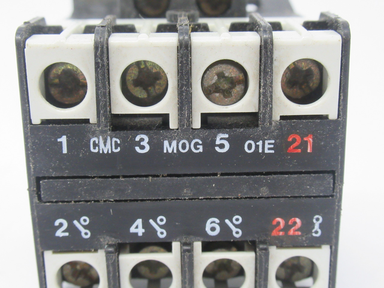 CMC M0G01E Contactor 24VDC 20A 400VAC 3-Pole USED