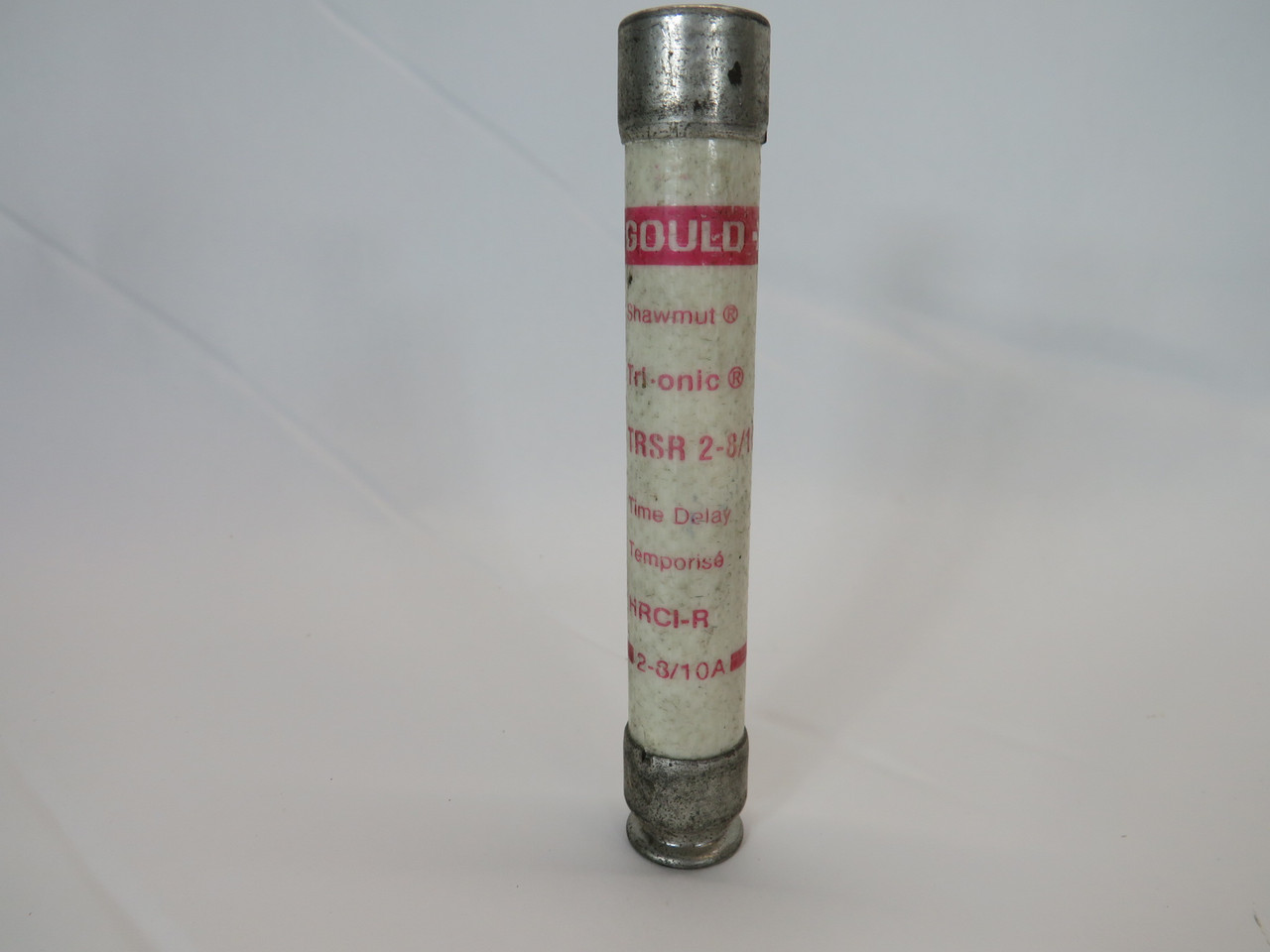 Gould Shawmut TRSR2-8/10 Time Delay Fuse 2-8/10A 600V USED