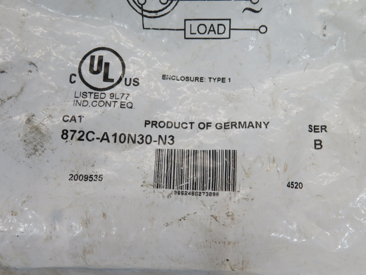 Allen-Bradley 872C-A10N30-N3 Ser B Proximity Sensor 20-250AC 10mm DIRTY BAG NWB