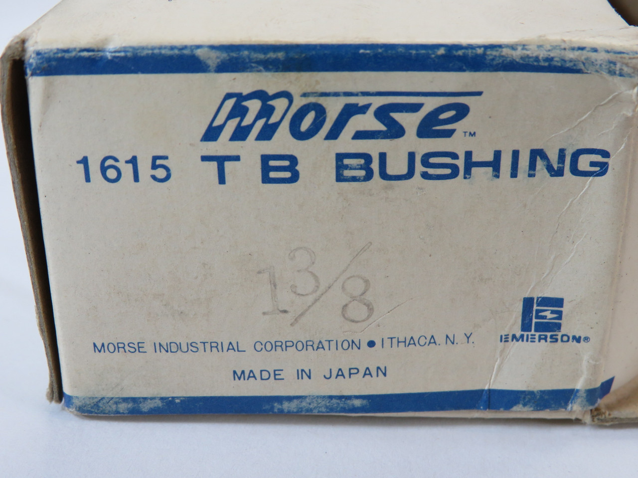 Morse 1615 1-3/8 Taper Bushing 1-3/8" Bore 2-1/4" OD 1-1/2" LTB NEW