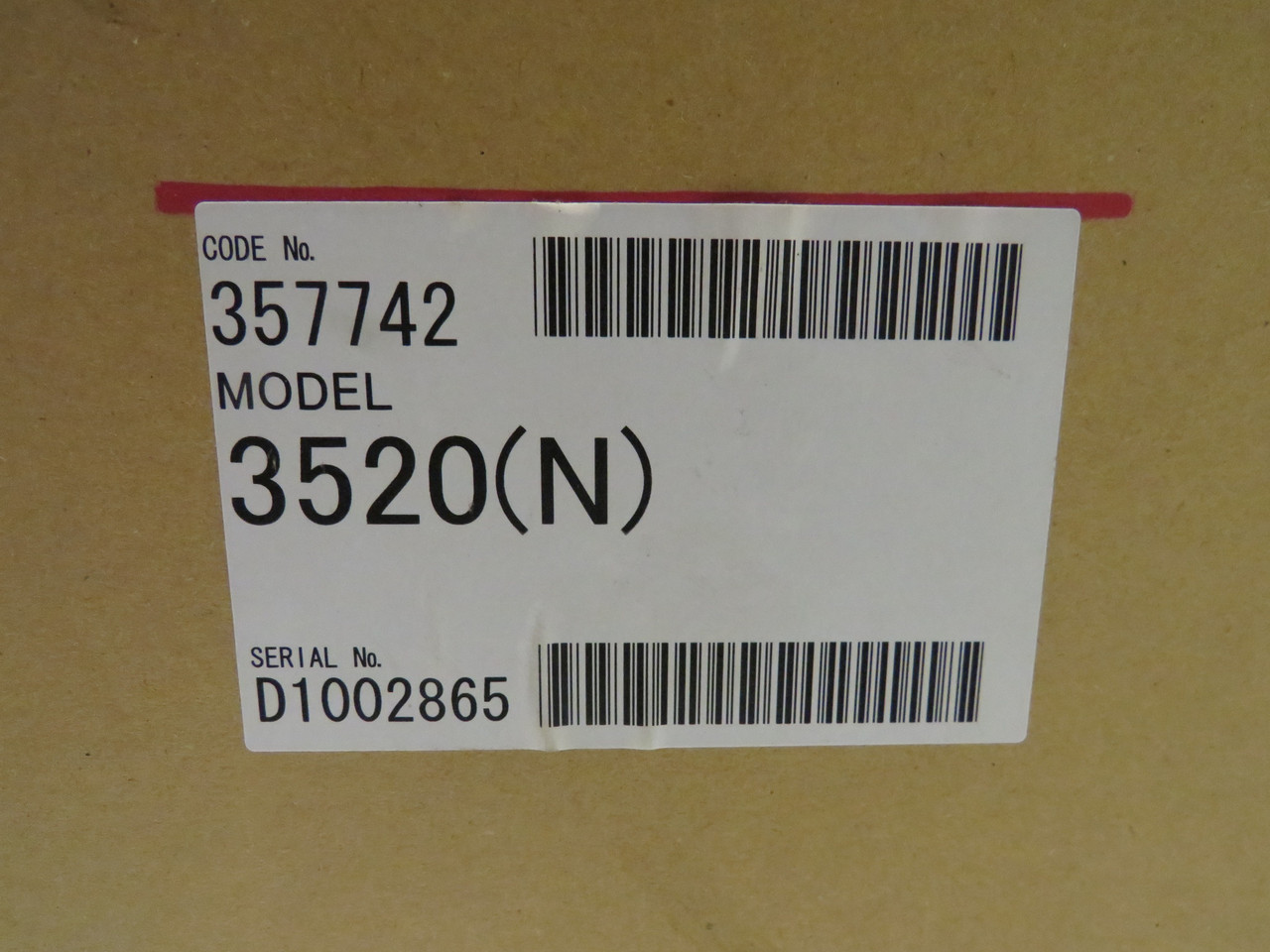 Cat Pumps 3520 Plunger Pump 1-1/2" NPT Inlet 1" NPT Outlet Brass 35 Frame NEW