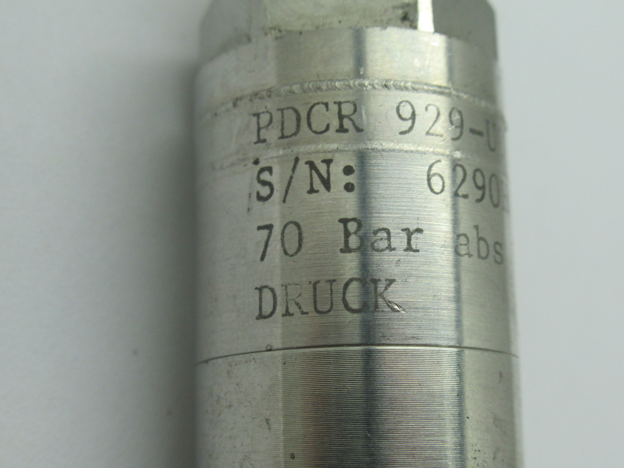 Druck 929-U0312 Pressure Transducer 70 bar 5V USED