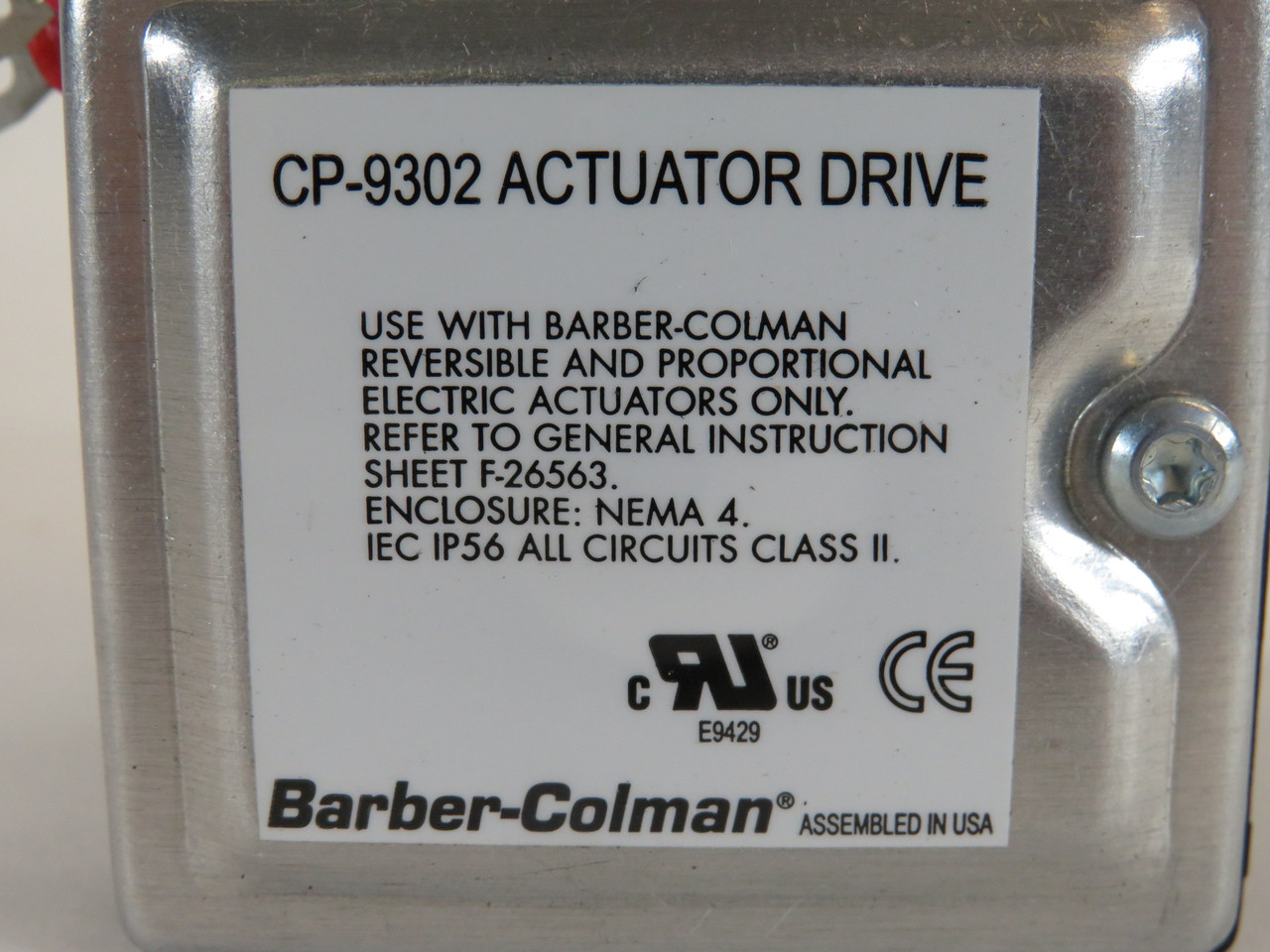 Schneider Electric CP-9302 Actuator Drive 4-20mA BOX DAMAGE NEW