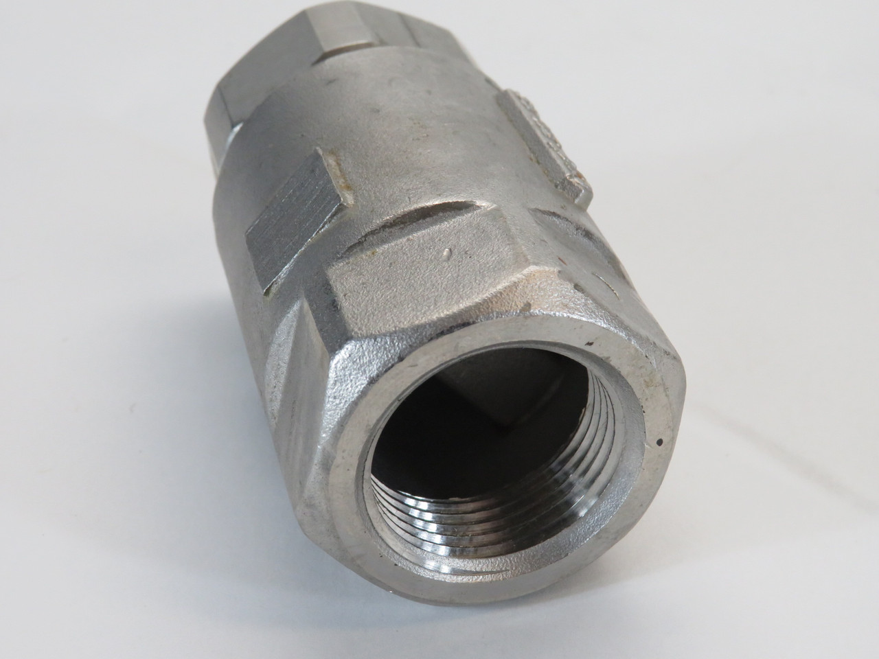 Conbraco 62-105-01 Ball Cone Check Valve 1" 316SS 125-S 400 WOG SHELF WEAR NOP