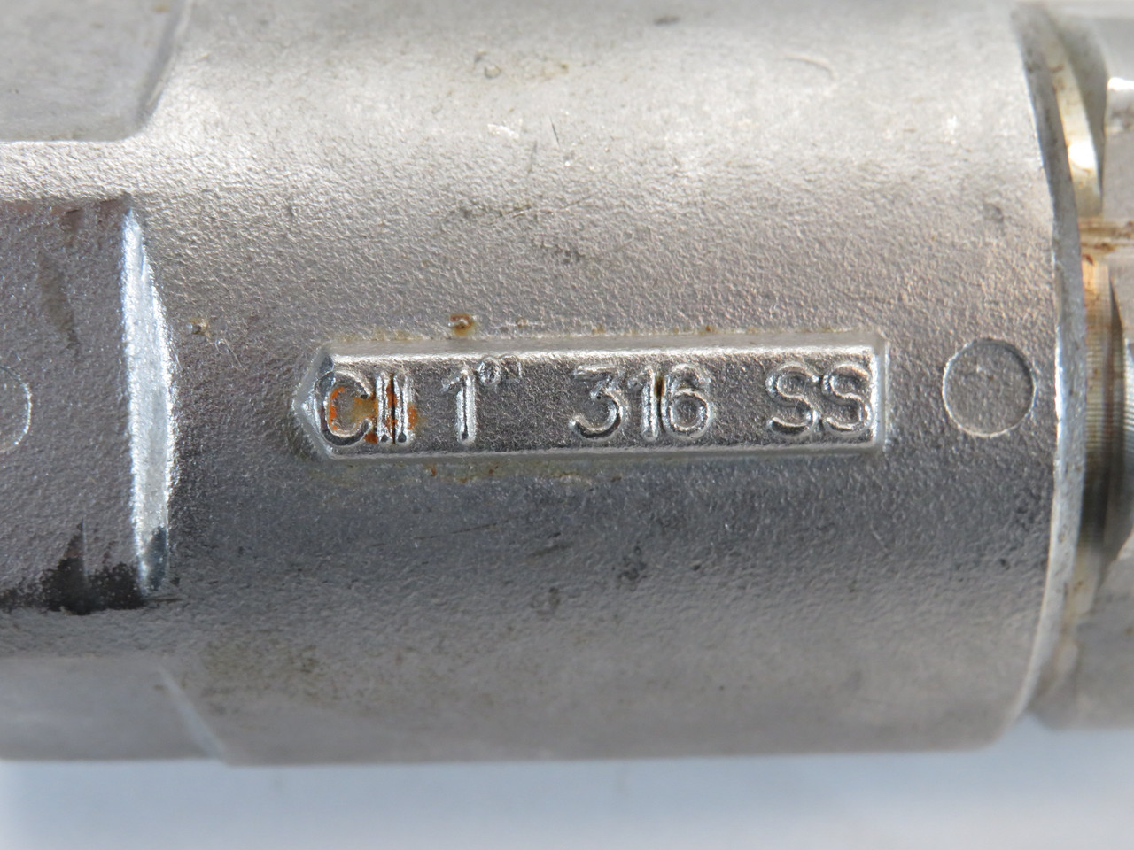 Conbraco 62-105-01 Ball Cone Check Valve 1" 316SS 125-S 400 WOG SHELF WEAR NOP