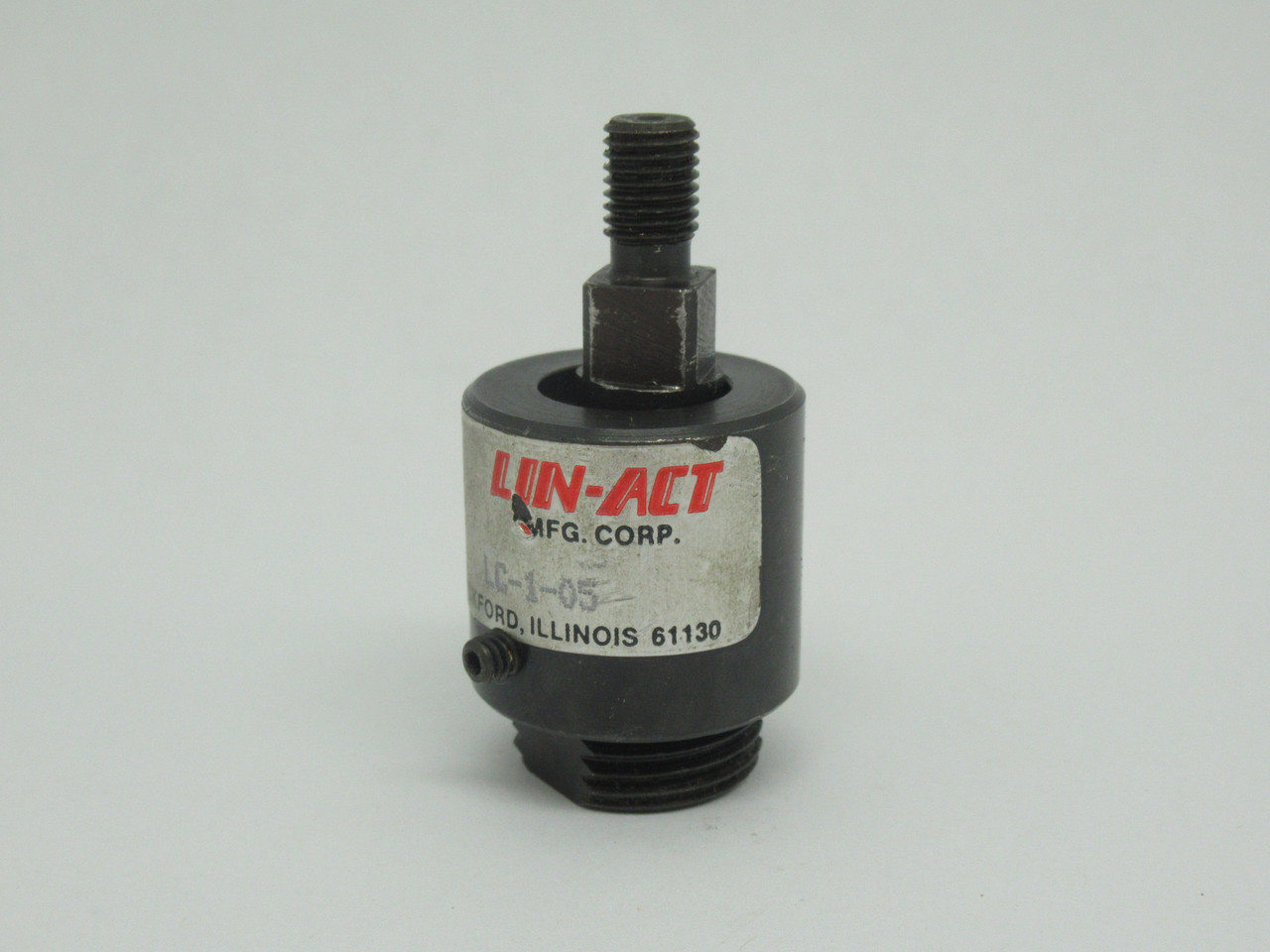 Lin-Act LC-1-05 Self Aligning Rod End Coupler 5/16" USED